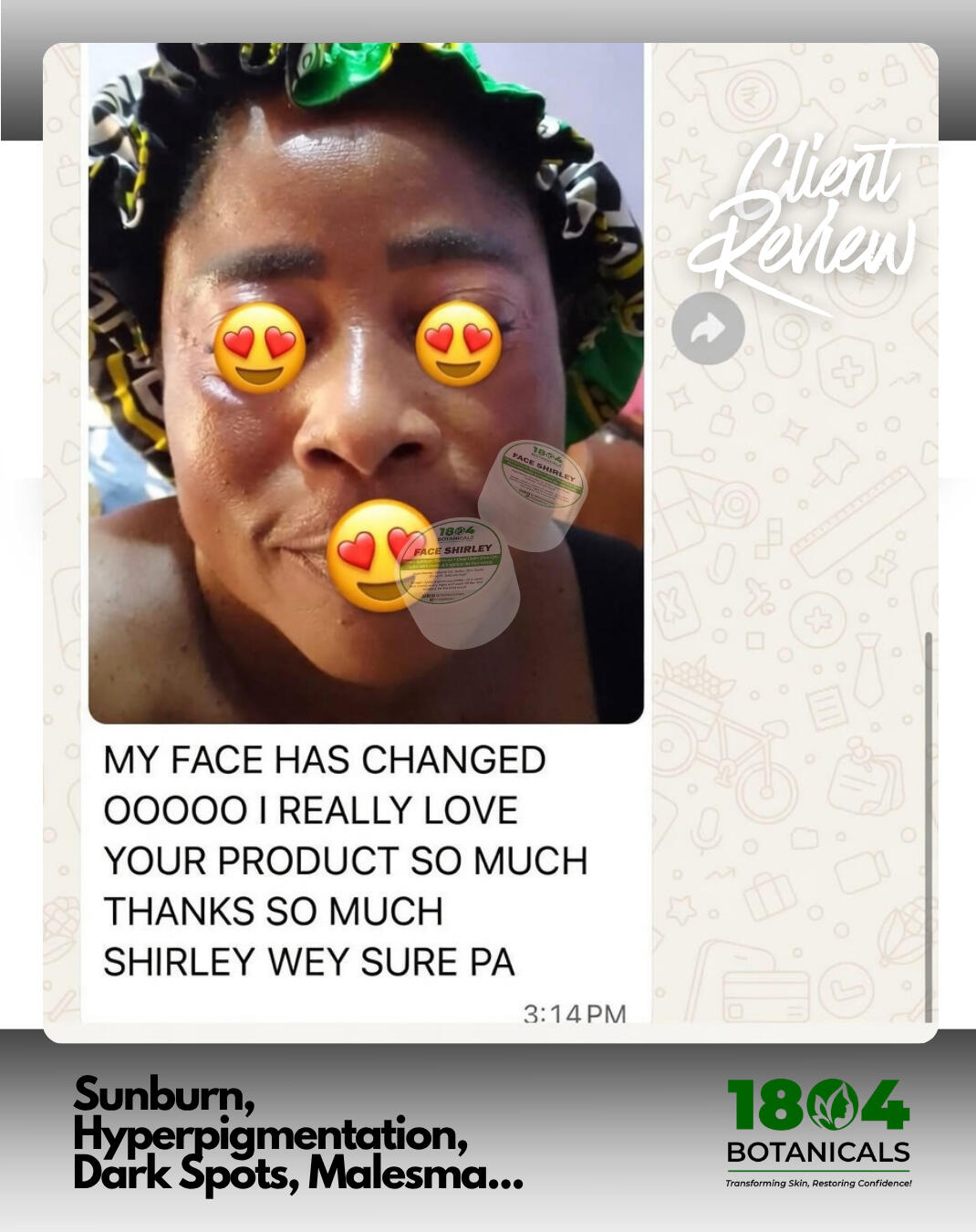 FACE SHIRLEY & REPAIR OIL