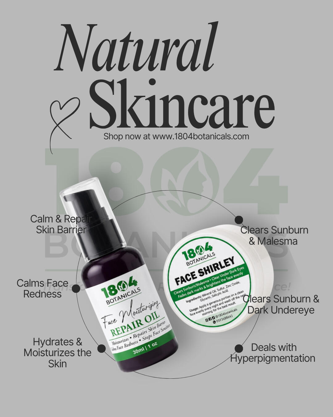 FACE SHIRLEY & REPAIR OIL